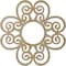 Ekena Millwork Cohen Wood Fretwork Pierced Ceiling Medallion, Birch, 16"OD x 5 1/2"ID x 1/4"T CMWP16X16X0250COBI - alternate 3